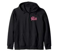 I'm Love & Peace - Positive Affirmations Sudadera con Capucha