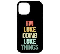 I'm Luke Doing Luke Things - Divertido Dicho Cool Name Luke Carcasa para iPhone 12 mini