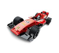 iM.Master - Coche F1 Rojo 2 en 1 - Maqueta de Coche Technic Combinable con Moto - Pull Back - Bloques de Construcción Adultos y Niños - 150 Piezas - Juegos Educativos STEM - Maqueta para Construir