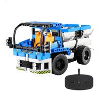 ColorBaby iM.Master Juego construcción, Camión teledirigido hormigonera 2 en 1, 394 Piezas, Radiocontrol 2.4 GHz, Tambor Giratorio, Diseño Robusto, Montaje Stem fácil y Divertido (85452)