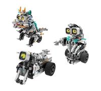 iM.Master - Robot Juguete Teledirigido 3 en 1 - Bloques de Construcción Adultos Niños - Robot, Dragón y Motocicleta - RC App y Mando - 408 Piezas 1:14 - Juegos Educativos STEM - Maqueta para Construir