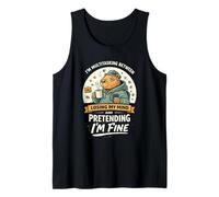 I'm Multitasking Between Losing My Mind Camiseta sin Mangas