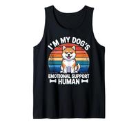 I'm My Dog'S Emotional Support Human Camiseta sin Mangas