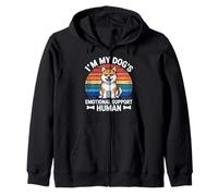 I'm My Dog'S Emotional Support Human Sudadera con Capucha