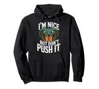 I'm Nice But Don't Push It Sassy Attitude Personality - Sudadera con Capucha