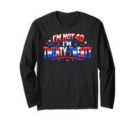 I'm Not 40 I'm Twenty Twenty Funny 40th Birthday Manga Larga