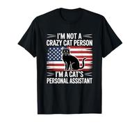 I'm Not A Crazy Cat Person I'm A Cat'S Personal Assistant Camiseta