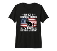 I'm Not A Crazy Cat Person I'm A Cat'S Personal Assistant Camiseta Premium