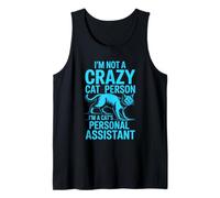 I'm Not A Crazy Cat Person I'm A Cat'S Personal Assistant Camiseta sin Mangas