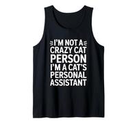 I'm Not A Crazy Cat Person I'm A Cat'S Personal Assistant Camiseta sin Mangas