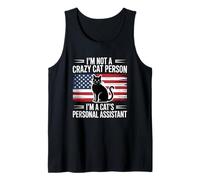 I'm Not A Crazy Cat Person I'm A Cat'S Personal Assistant Camiseta sin Mangas