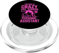 I'm Not A Crazy Cat Person I'm A Cat'S Personal Assistant PopSockets PopGrip para MagSafe
