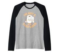 I'm Not A Good Wiper Funny Adult Humor New Dad Mom Promoted Camiseta Manga Raglan