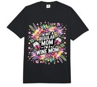 I'm Not A Regular Mom I'm A Wine Mom Madre Relajarse - Comfort Colors Adult Heavyweight T-Shirt