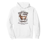 I'm Not A Short Order Cook Funny Goat Mom Humor Design Sudadera con Capucha