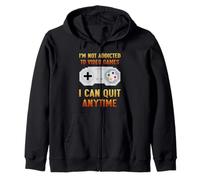 I'm Not Addicted to Video Games, I Can Quit Anytime Sudadera con Capucha