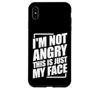 I'm Not Agnry This Is Just My Face Carcasa para iPhone XS Max