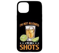 I'm Not Allowed To Do Shots Beber Fiesta de discotecas - Carcasa para iPhone 15 Plus