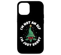 I'm Not An Elf I'm Just Short Funny Christmas For Boys Girls Carcasa para iPhone 12/12 Pro