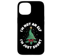 I'm Not An Elf I'm Just Short Funny Christmas For Boys Girls Carcasa para iPhone 15