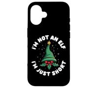 I'm Not An Elf I'm Just Short Funny Christmas For Boys Girls Carcasa para iPhone 16