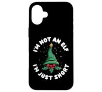 I'm Not An Elf I'm Just Short Funny Christmas For Boys Girls Carcasa para iPhone 16 Plus