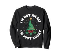I'm Not An Elf I'm Just Short Funny Christmas For Boys Girls Sudadera