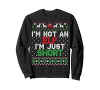 I'm Not An Elf I'm Just Short - Funny Ugly Christmas Humor Sudadera