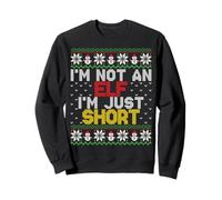 I'm Not An Elf I'm Just Short - Funny Ugly Christmas Humor Sudadera