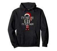 I'm Not an Elf, I'm Just Short - Navidad Niños, Hombres, Mujeres Sudadera con Capucha