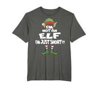 I'm Not An Elf I'm Just Short T-Shirt Christmas Caring Xmas Camiseta