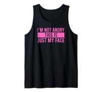 I'm Not Angry This Is Just My Face Camiseta sin Mangas