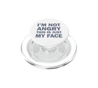 I'm Not Angry This Is Just My Face PopSockets PopGrip para MagSafe