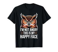 I'm Not Angry This Is My Happy Face Desajuste de emociones - Camiseta