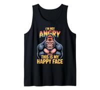 I'm Not Angry This Is My Happy Face Emotion Mismatch - Camiseta sin Mangas