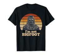 Im Not Bigfoot Funny Sasquatch Disfraz Sombrero Sunset Camiseta