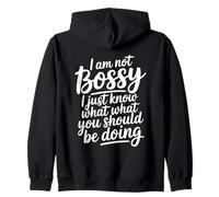 I'm Not Bossy I Just Know What You Should Be Doing Sudadera con Capucha