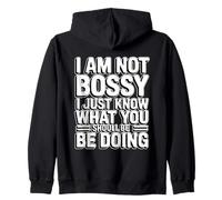 I'm Not Bossy I Just Know What You Should Be Doing Sudadera con Capucha