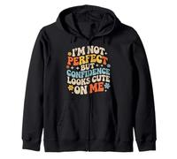 I'm Not But Confidence Looks Cute On Me - Sudadera con Capucha