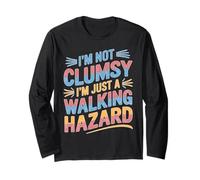 I'm Not Clumsy I'm Just A Walking Hazard Accidente Manga Larga