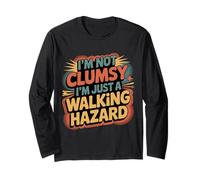 I'm Not Clumsy I'm Just A Walking Hazard Accidente - Manga Larga