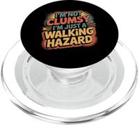 I'm Not Clumsy I'm Just A Walking Hazard Accidente - PopSockets PopGrip para MagSafe