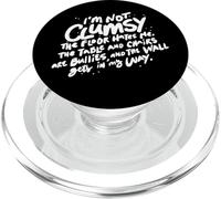 I'm Not Clumsy The Floor Hates Me - Cita Divertida Humor Diciendo PopSockets PopGrip para MagSafe