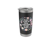 I'm Not Fluent In Facial Expressions Try Using Words |- Vaso térmico de acero inoxidable de doble pared
