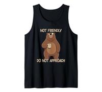 I'm Not Friendly Do Not Approach Camiseta sin Mangas