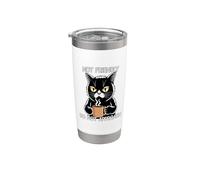 I'm Not Friendly Do Not Approach Vaso térmico de acero inoxidable de doble pared