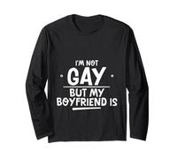 I'm Not Gay But My Boyfriend Is Orgullo LGBTQ - Manga Larga