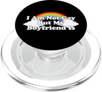 I'm Not Gay But My Boyfriend Is PopSockets PopGrip para MagSafe
