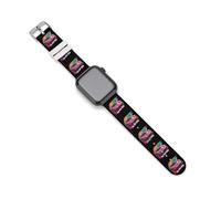 Im Not Gay - Correas de repuesto para reloj deportivo de coche, correas de silicona compatibles con Apple Watch, 42mm/44mm, Acero inoxidable, Amatista