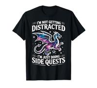 I'm Not Getting Distracted I'm Just Doing Side Quests Camiseta